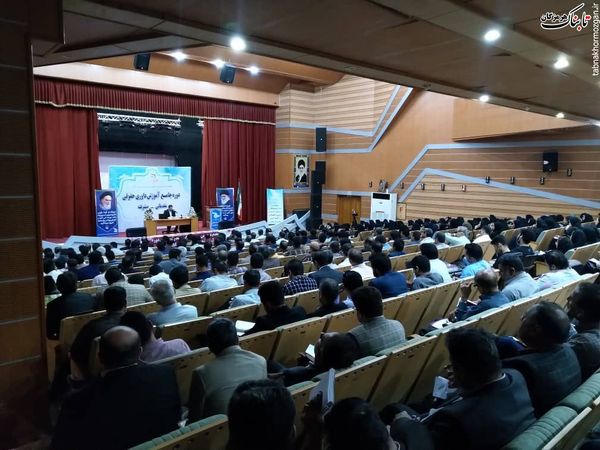 برگزاری سومین جلسه کارگاه جامع آموزش داوری با حضور 600 نفر از متقاضیان در بندرعباس
